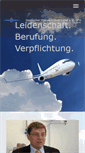 Mobile Screenshot of fliegerarztverband.de